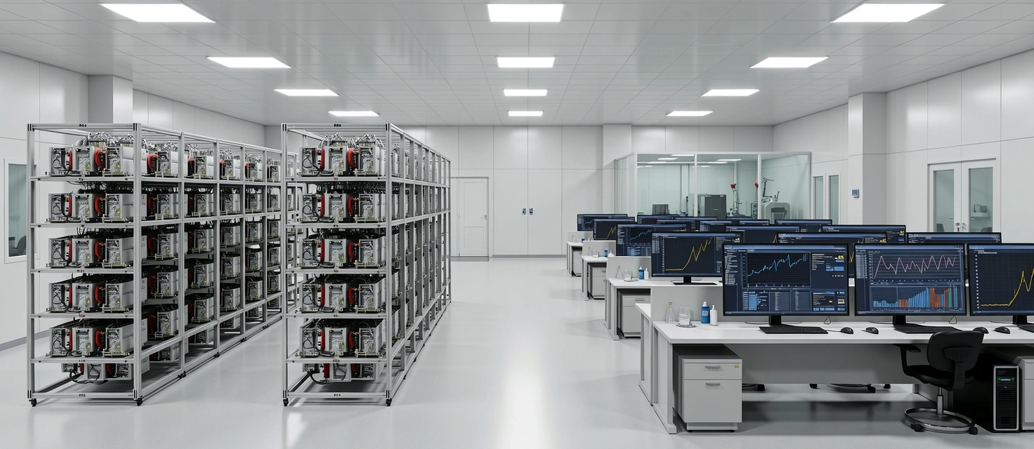 Quantum Orient Labs research facility environment